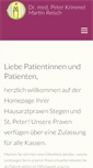 Mobile Screenshot of aerzte-dreisamtal.de